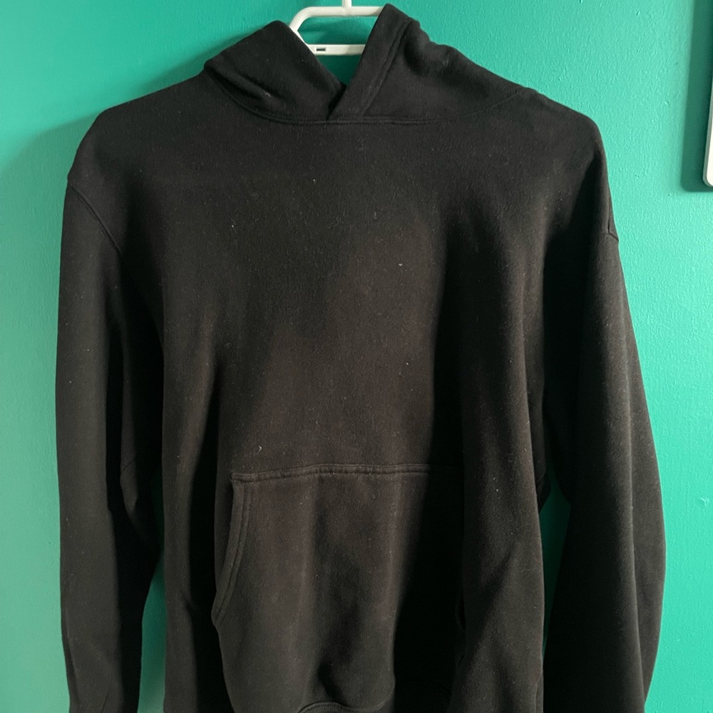 Black hoodie